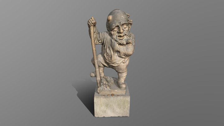 Dwarf Salzburg 3D Model