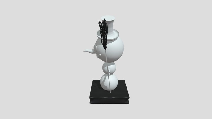 Snowman test 3D Model