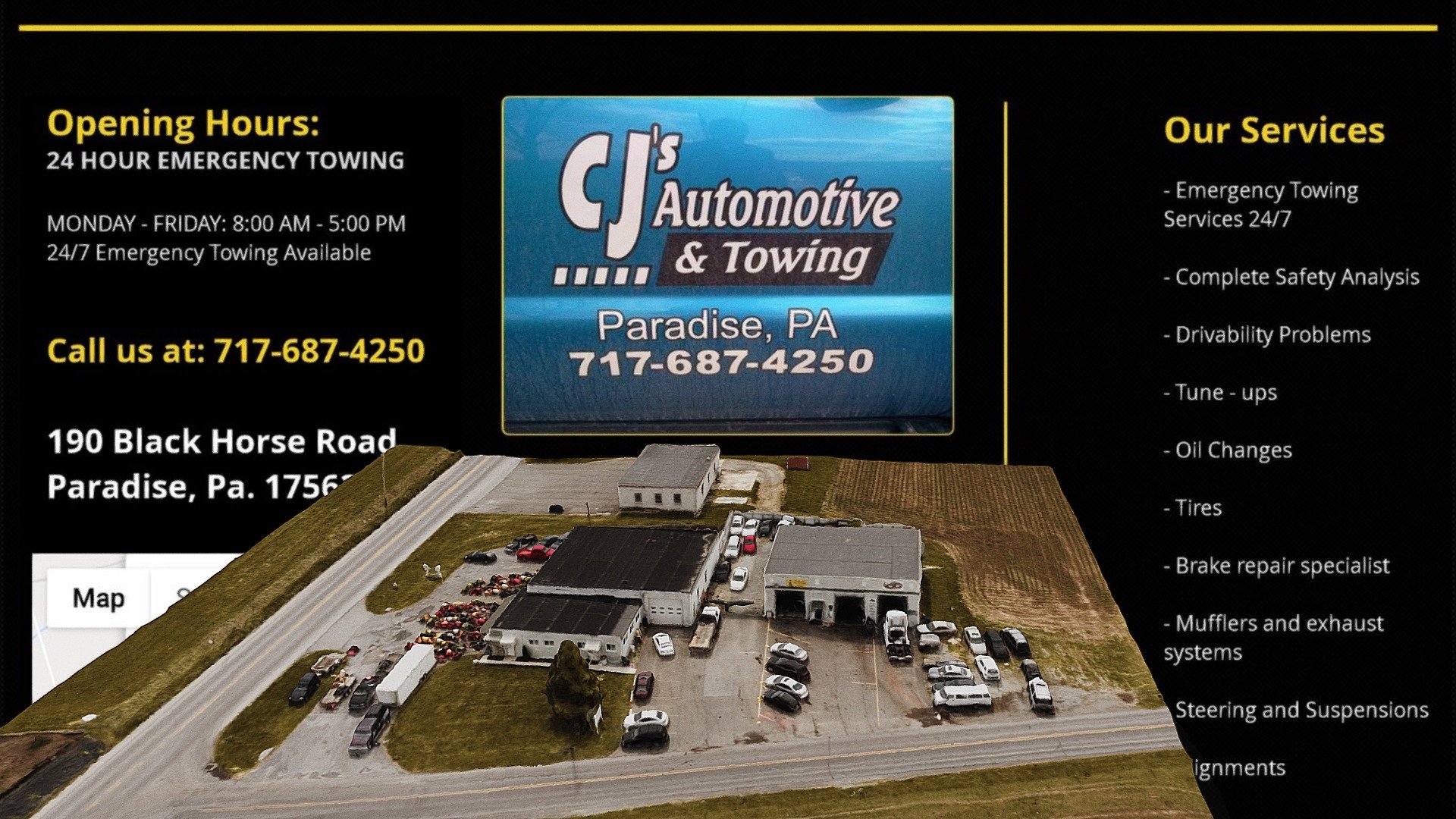 CJs Automotive and Repair sample Download Free 3D model by