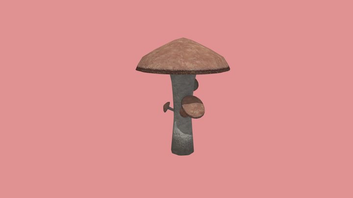 Mushrooms 3D Model