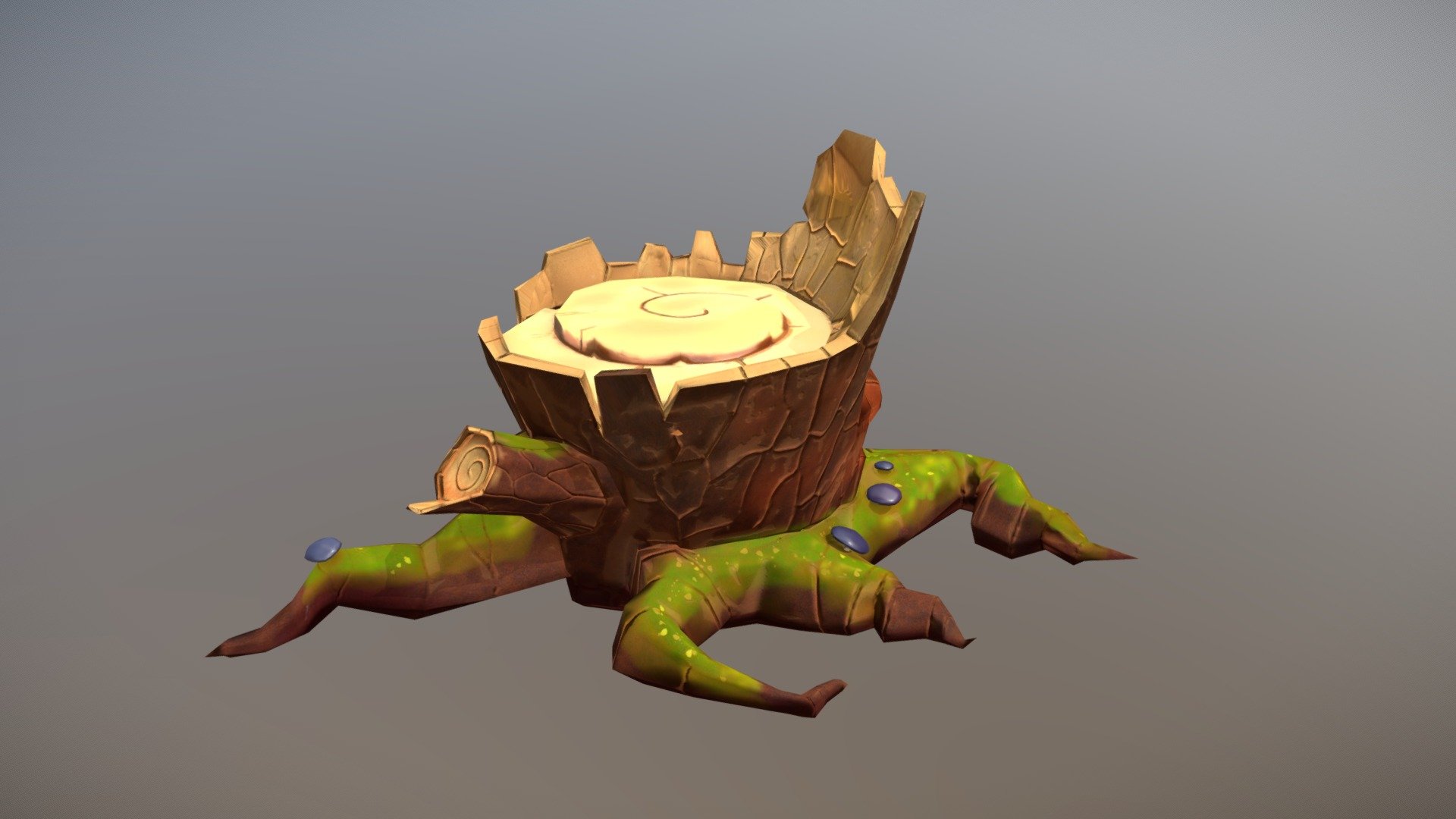 Stump - 3D model by itayogev [03dc697] - Sketchfab