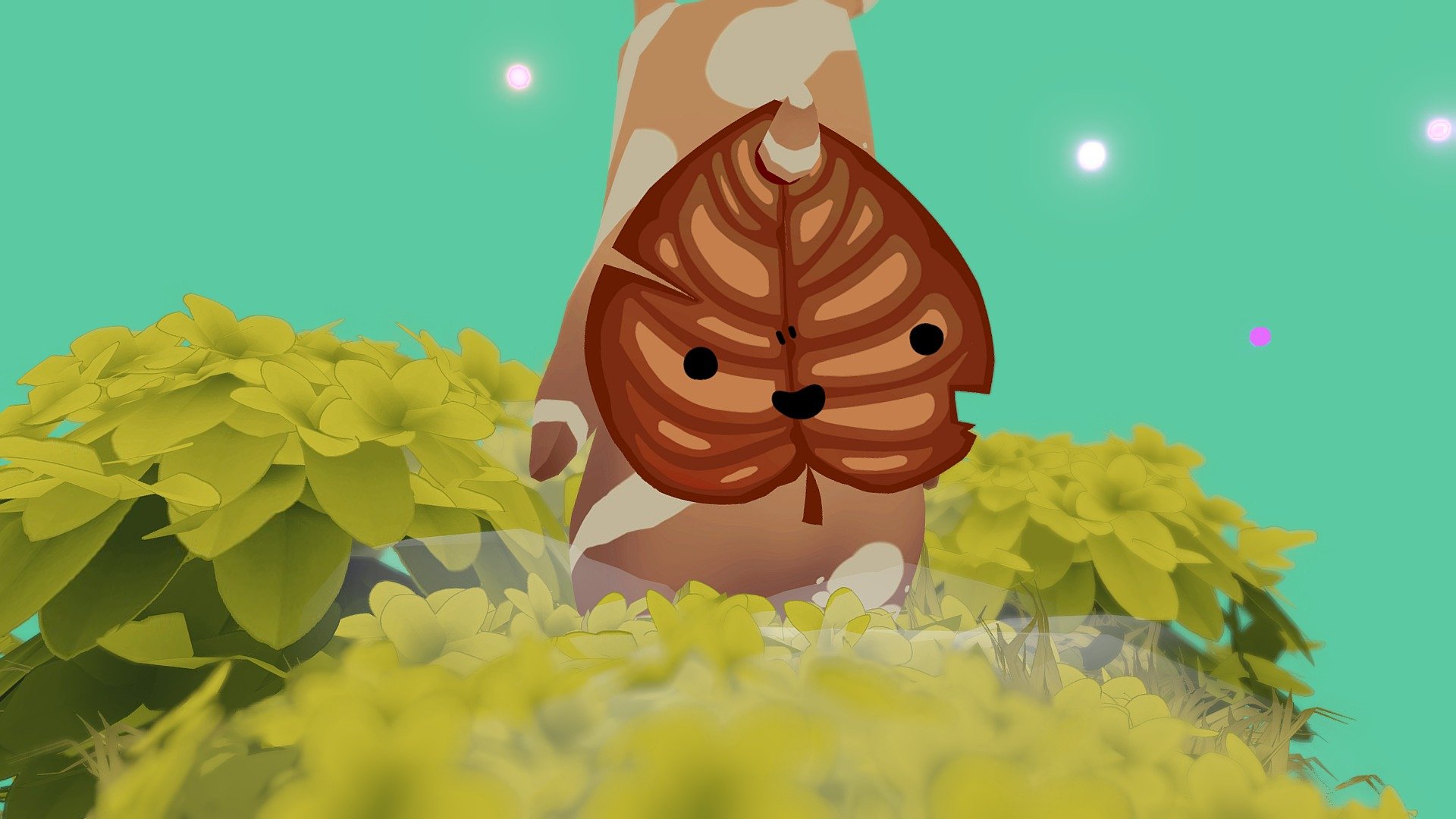 BOTW Korok fanart 3D model by Nadine Bucknor (nadineb3d) [03dcdad