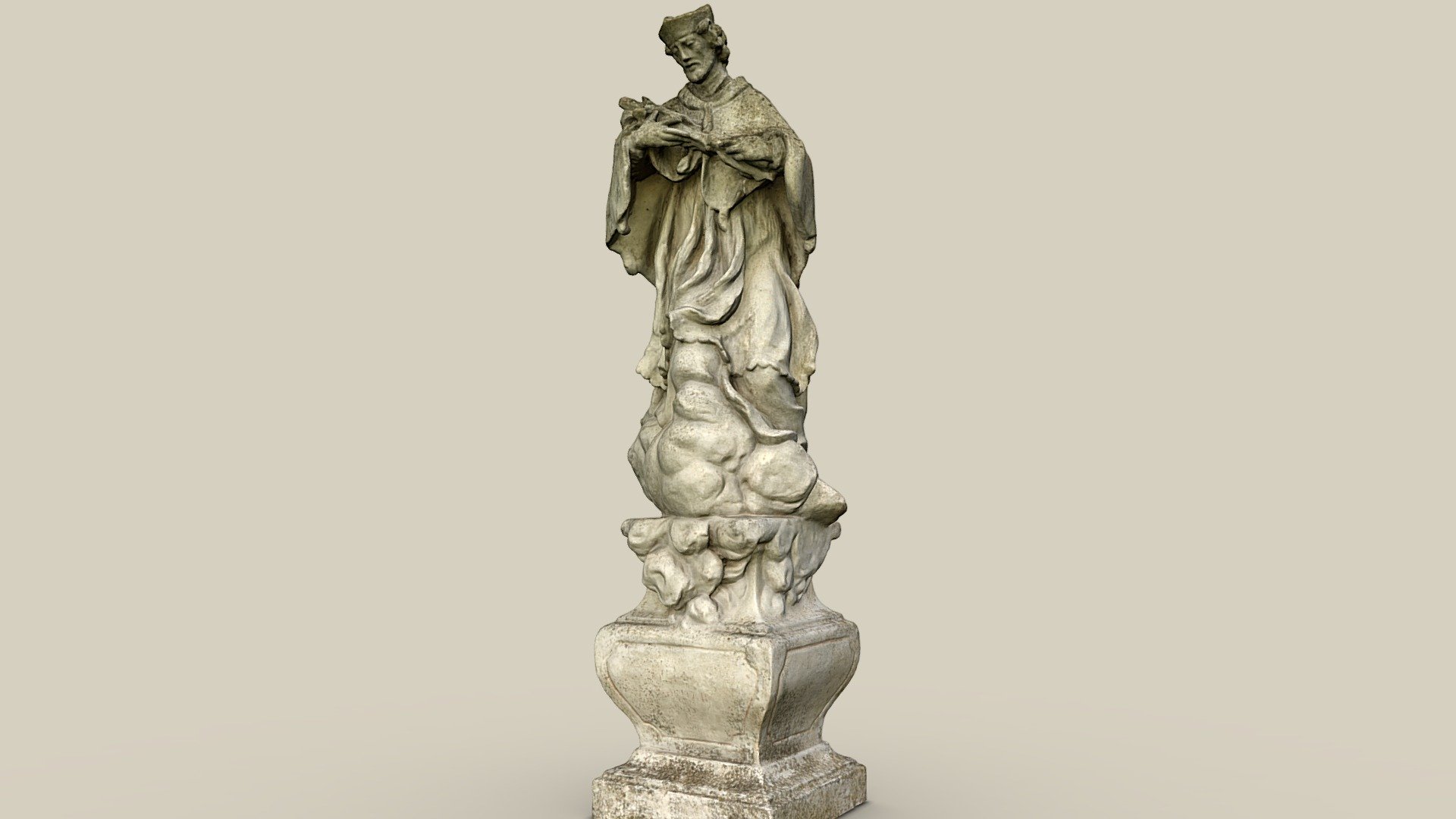 Hl. Nepomuk — Sketchfab embed 3D viewer