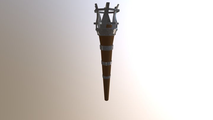 Fire-torch 3D models - Sketchfab