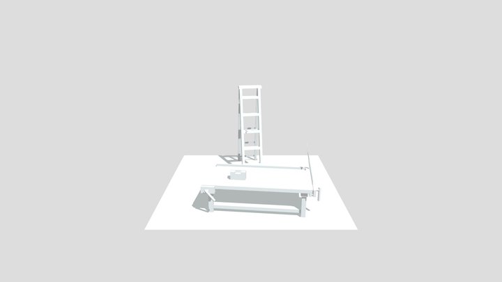 DAE 5 Finished Props - Eco House 3D Model