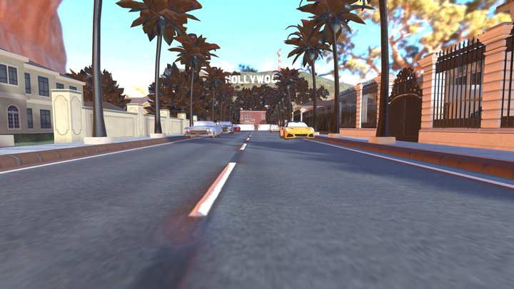 Los Angeles Interior Scene - FVART3D 3D Model