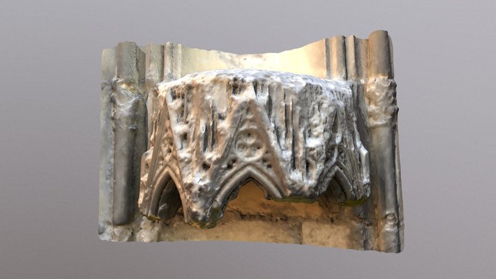 Meaux Cathedrale Dais 3D Model