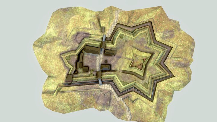 Velká šance stav mezi léty 1763-1808 3D Model
