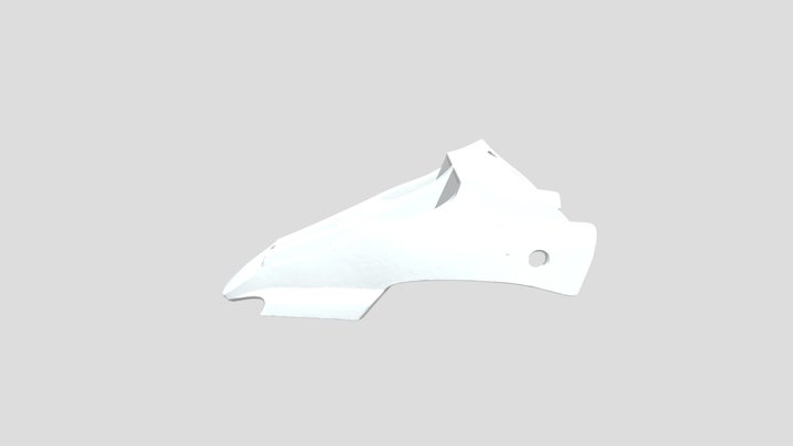 Aerodynamic Structure Prototype 3D Model