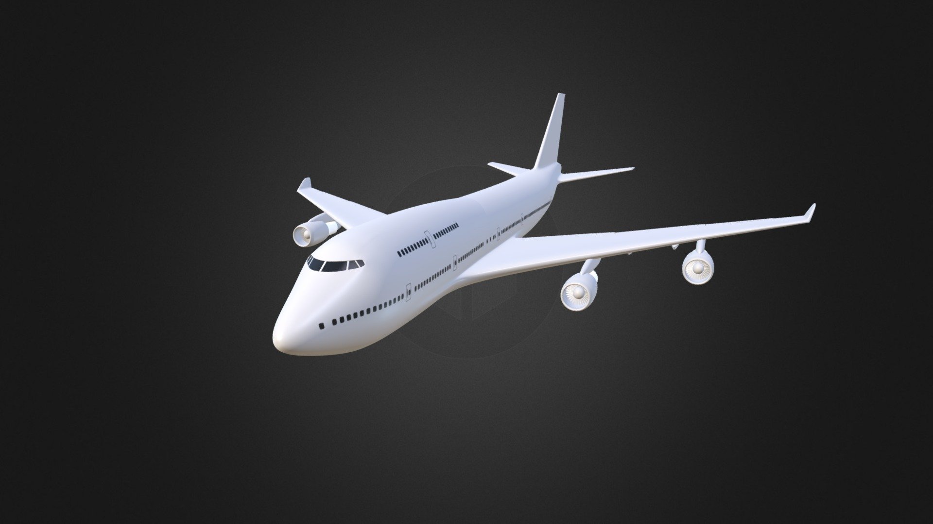 Boeing 747-400 - Buy Royalty Free 3D Model By SP_3D [03e11c5 ...