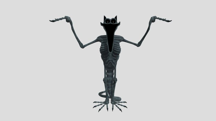 Poppy Playtime | Nightmare CatNap 3D Model