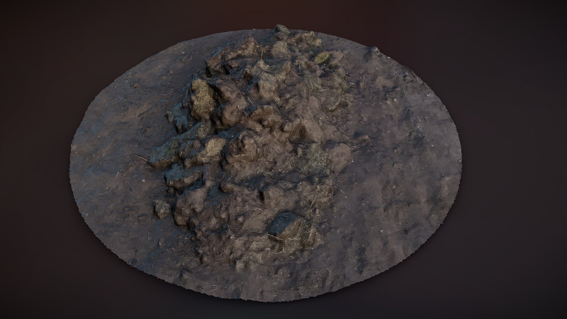 Dirt Pile - Photoscan (Optimized)