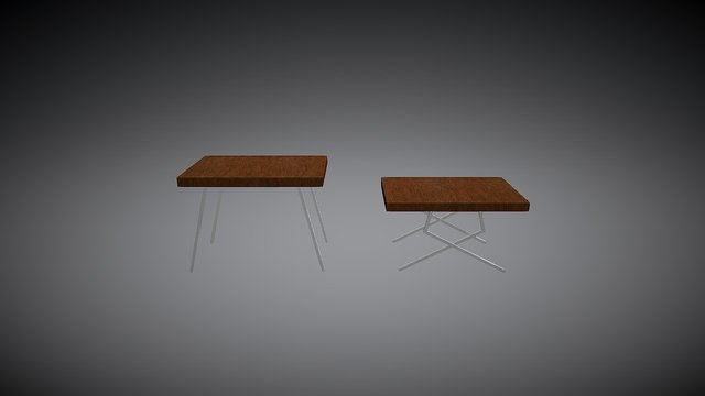Lack Table 3D Model
