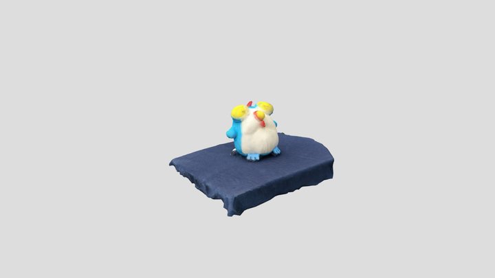 Plushie chog (Chew) photoscan 3D Model