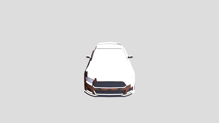 fantastic race car 3D Model