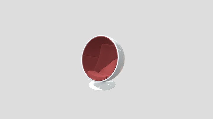 Egg Chair 3D Model
