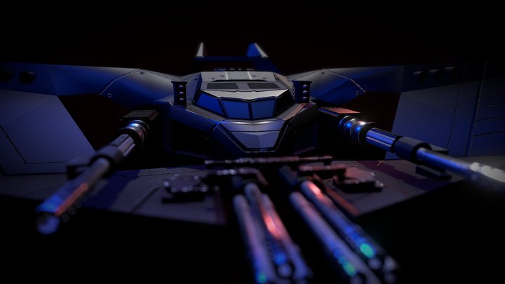 Batwing - Download Free 3D model by Vyacheslav (@Vedunov.s) [5b4bd56]