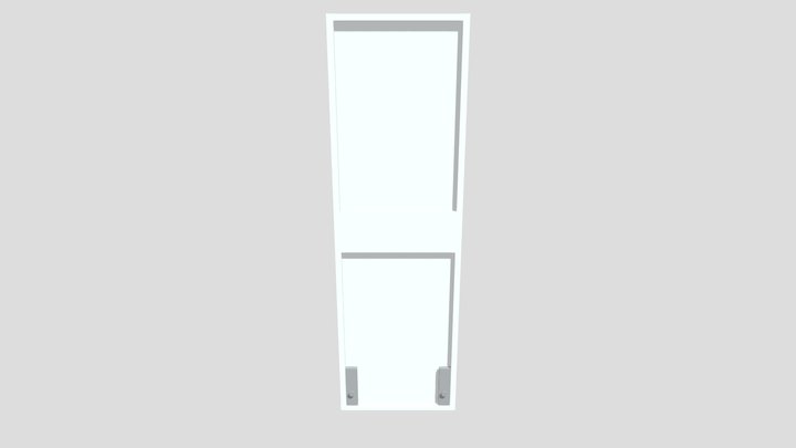 Laufen Kartell 16" W x 51" H Cabinet (Hinge-R) 3D Model