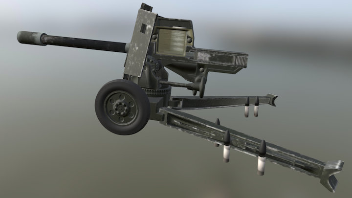 cannon 3D Model