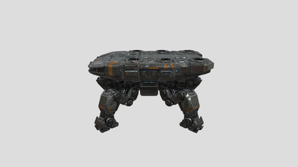 MULE-X4 (Heavy Logistics Walker)