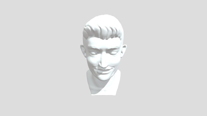 Self Portrait Bust 3D Model