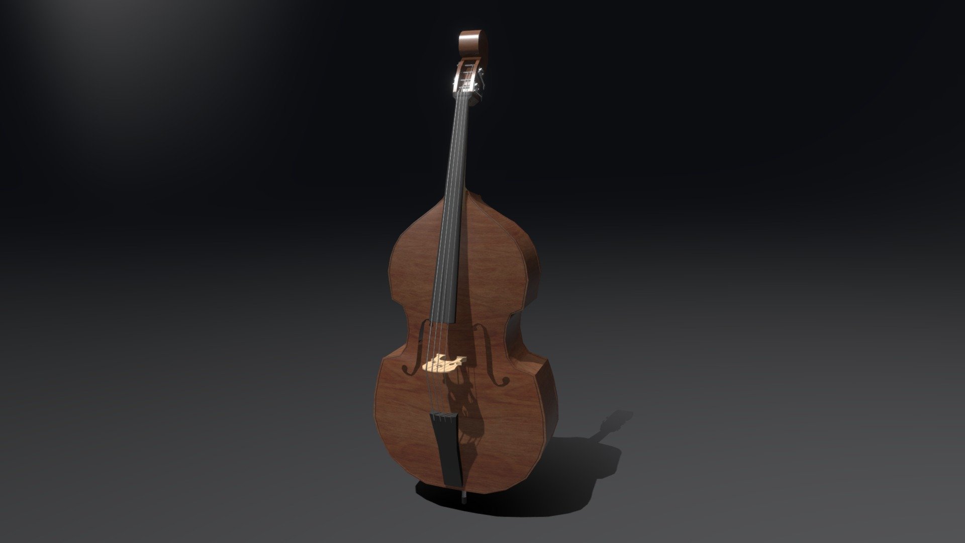 Upright Bass 3D model by Nick Marchese (nmarchese) [03e6783] Sketchfab