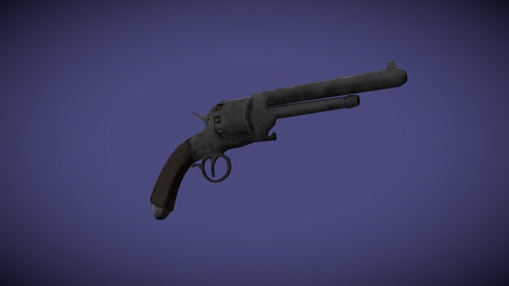 LeMat Revolver 3D Model