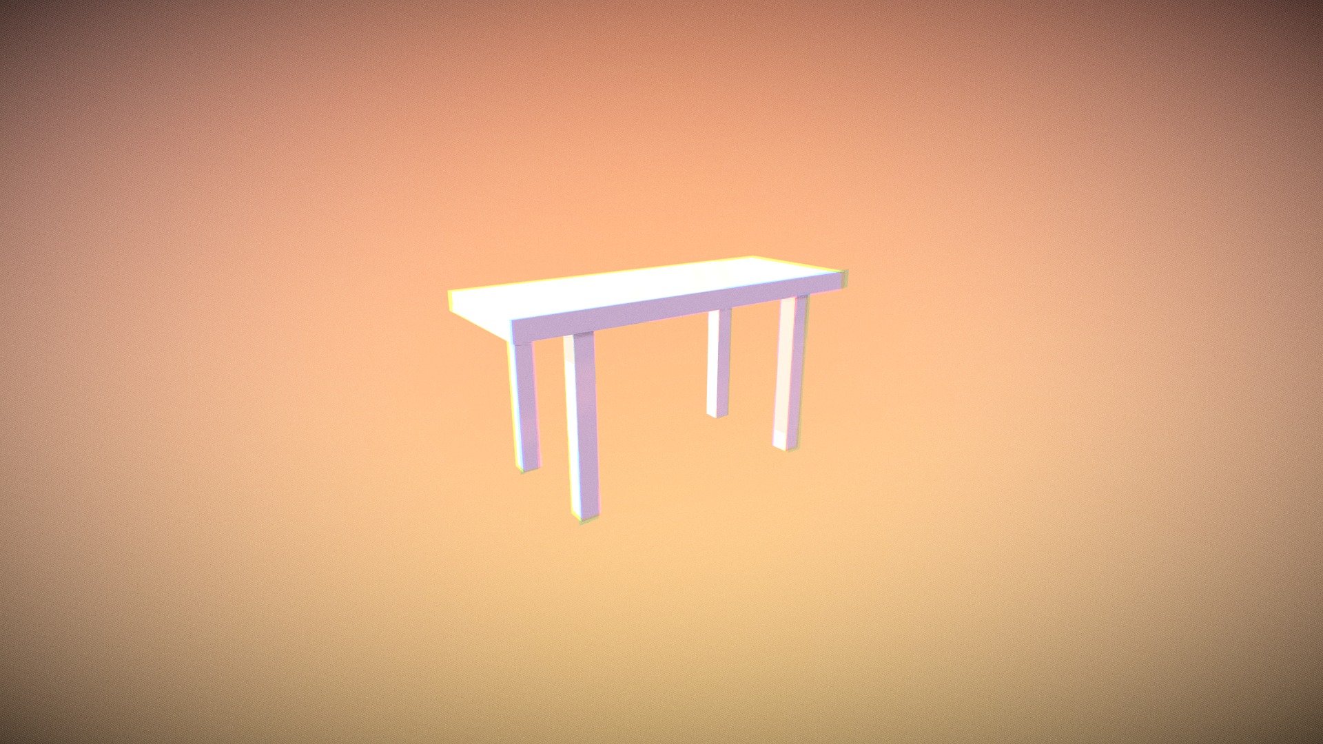 Mesa minimalista