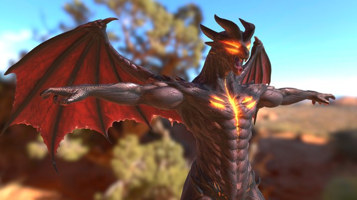 Xaziliya (dragon) – Modello 3D gratuito STL