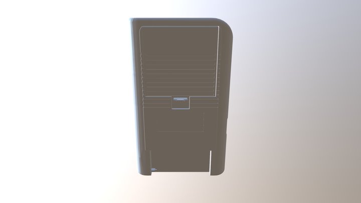 Gameboy King Chess Piece Assembly 3D Model