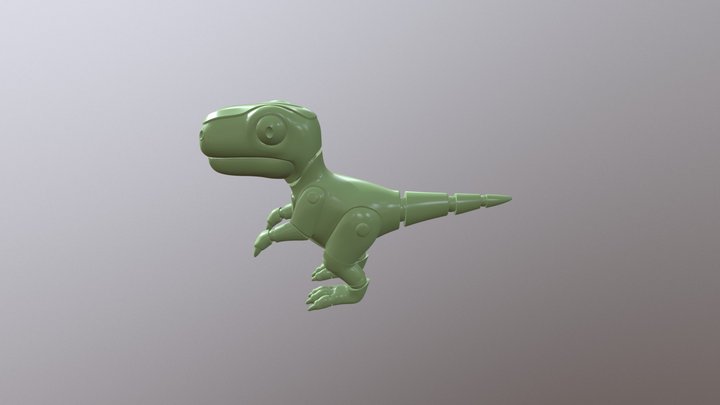 DinoBot 3D Model