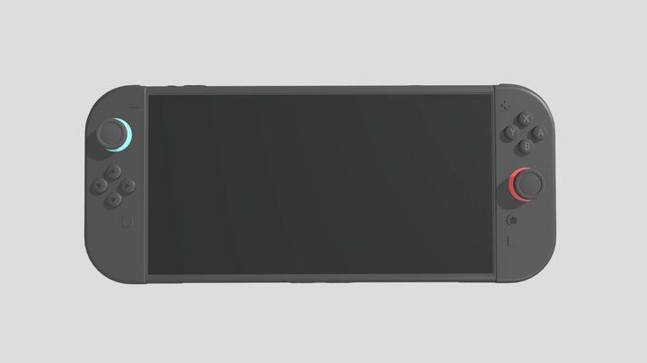 Nintendo Switch 2 Realistic 3D Model 3D Model