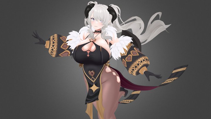 ペトラナイトメア 3D Model