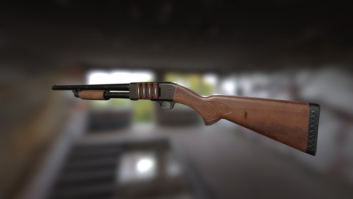 SLS M08 Shotgun 3D Model