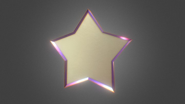 Star Mirror 3D Model