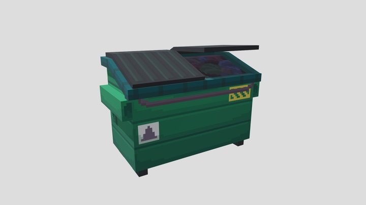 Dumpster 3D Model