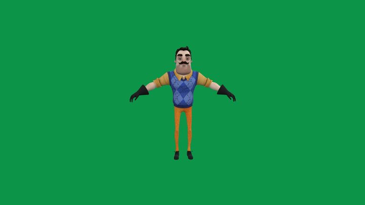 Hello Neighbor 2 | Advanced Neighbor 3D Model