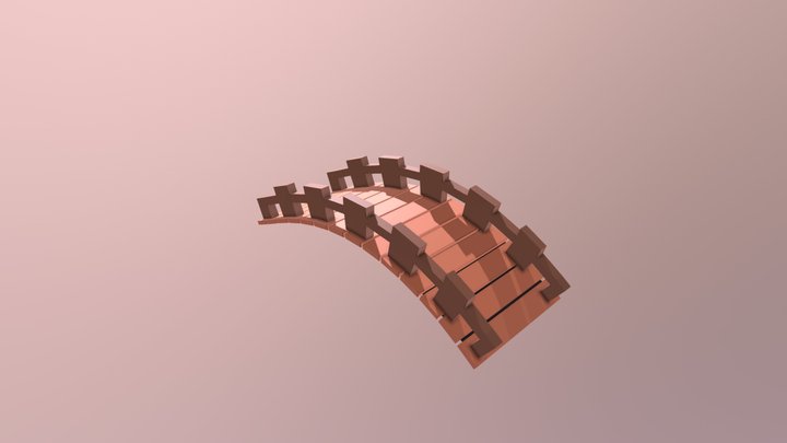 Bridge (Low Poly Game Asset) 3D Model