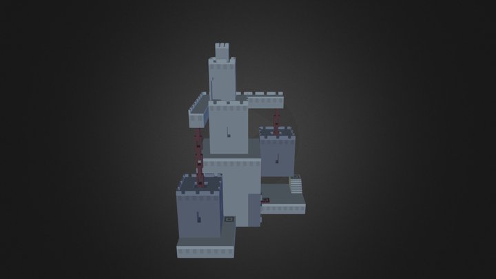Monu Mycastle OBJ 3D Model
