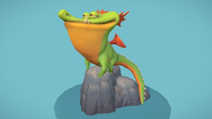 CCW Mighty Dragon | Samuel Schultz 3D Model