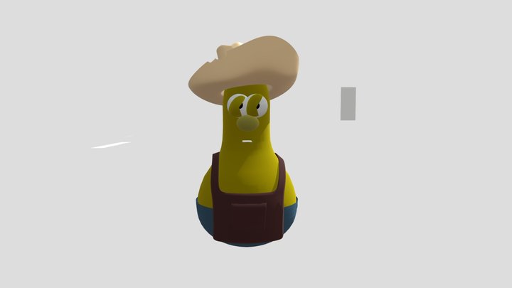 Jerry Gourd As Blacksmith 3D Model