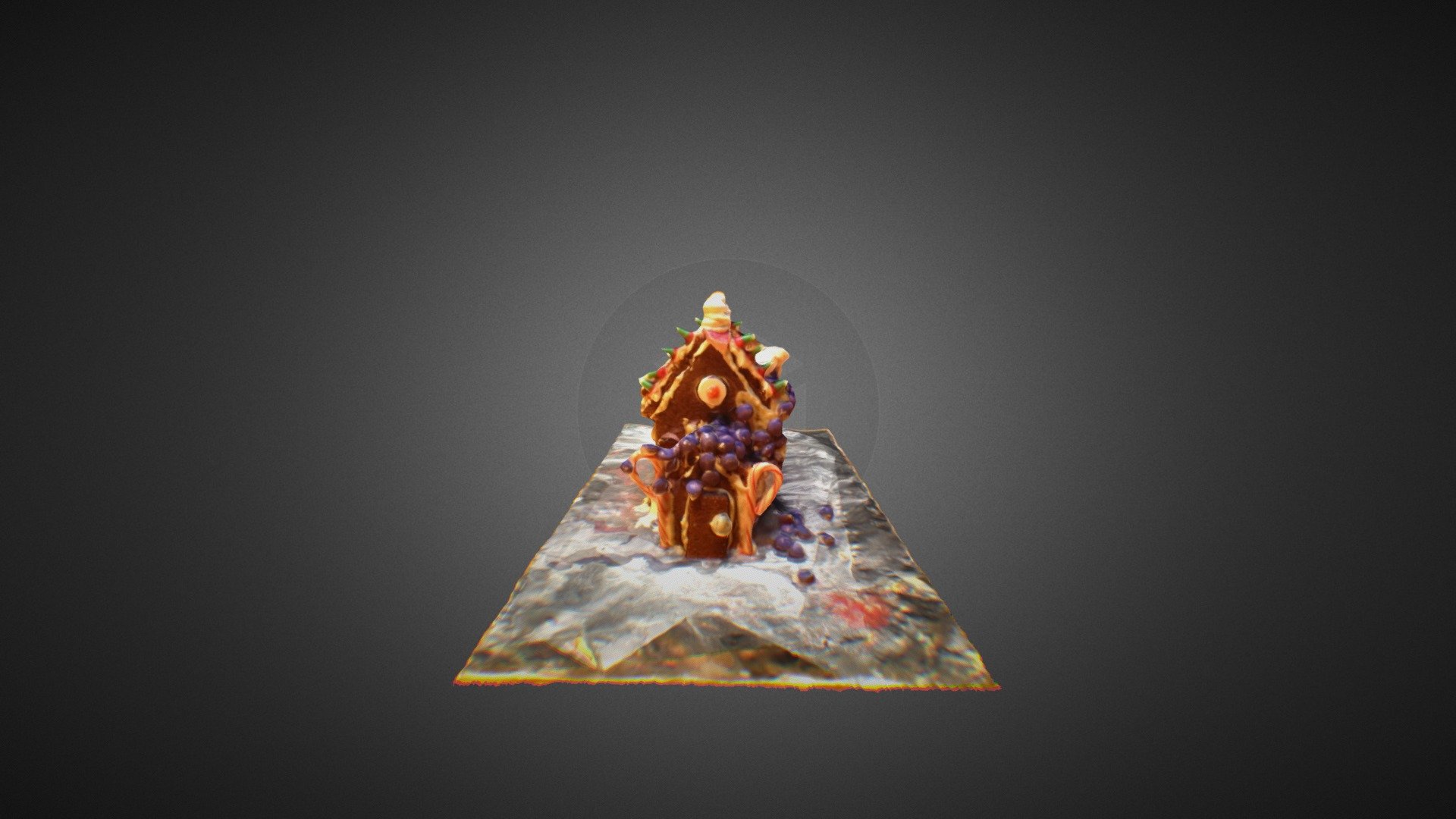Candy House Download Free 3D model by zulubo [03ecfde] Sketchfab