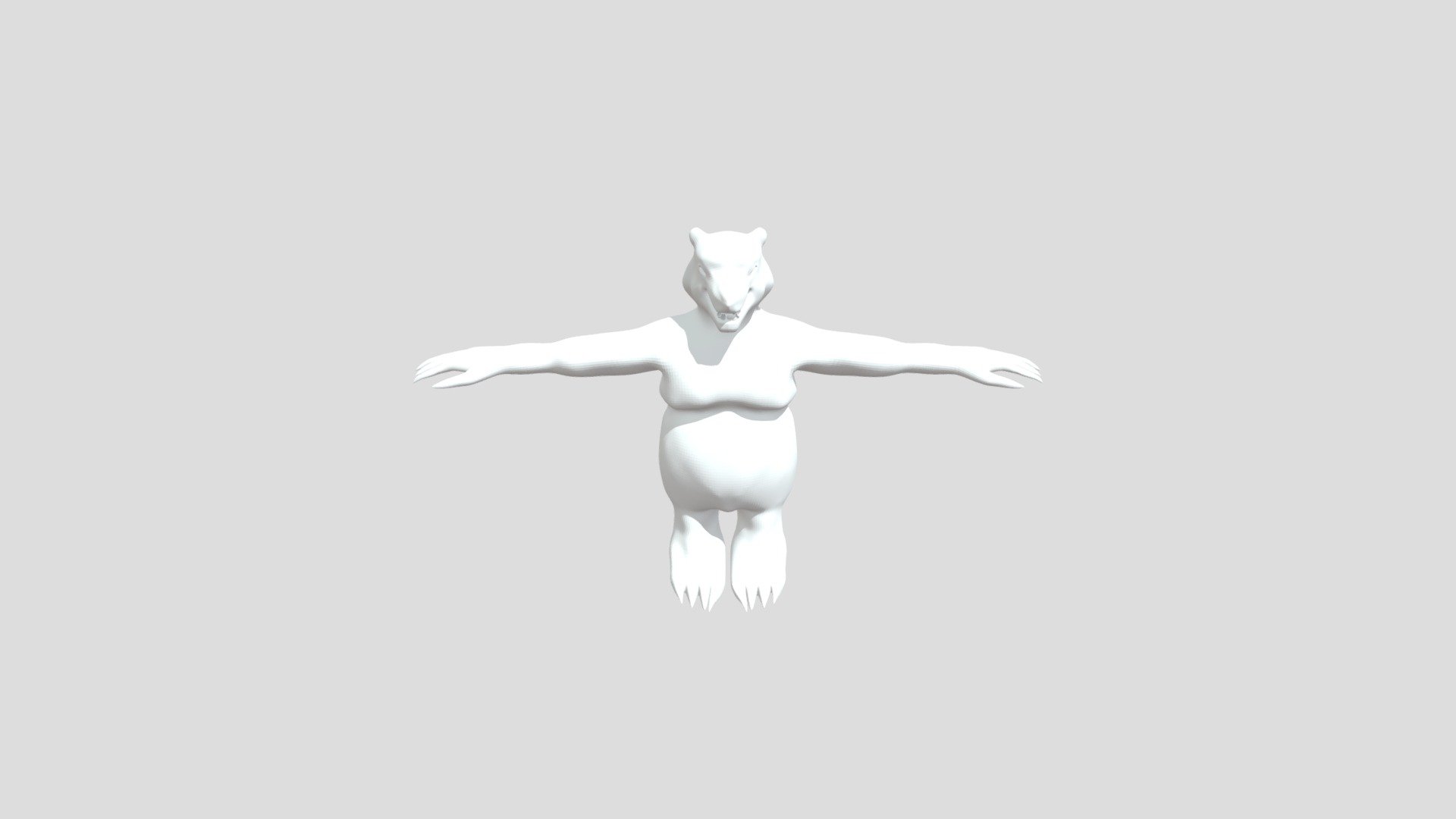 Hombre Oso Lobo Práctica 6