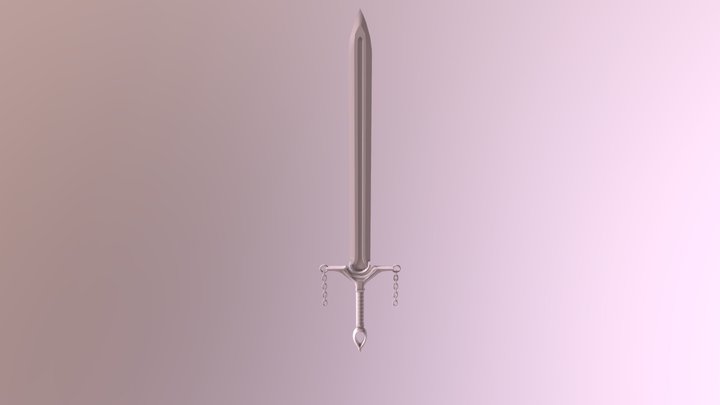 Sword FBX Test V1 3D Model
