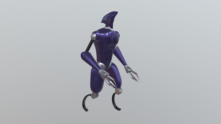 Robot Idle 3D Model