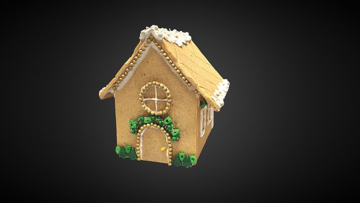 Gingerbread House 3D Model