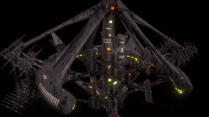Freeport Space Station – Free 3D Model STL