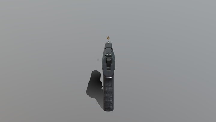 USP _45 Tactical 3D Model