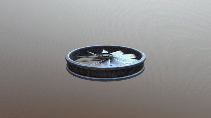 Fan 3D Model