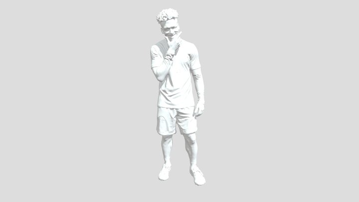 Soccer Smile 3D Model